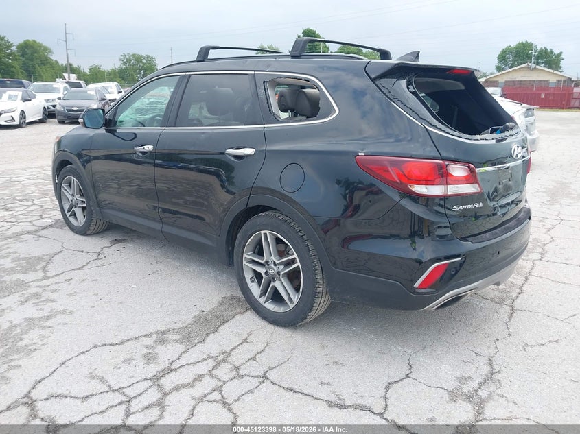 2017 Hyundai Santa fe VIN KM8SRDHF5HU213167 IAAI salvage auction — HAIL, Clear (Missouri), sold $3,050 on 2026-07-20 (photo 3)