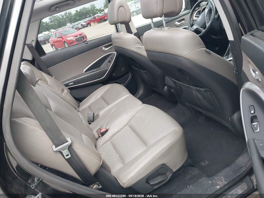 2017 Hyundai Santa fe VIN KM8SRDHF5HU213167 IAAI salvage auction — HAIL, Clear (Missouri), sold $3,050 on 2026-07-20 (photo 8)