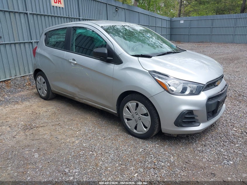 2018 Chevrolet Spark VIN KL8CB6SA1JC472250 IAAI salvage auction — FRONT & REAR, Salvage (New Jersey), sold $1,050 on 2026-07-13 (photo 1)
