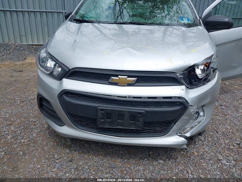 2018 Chevrolet Spark VIN KL8CB6SA1JC472250 IAAI salvage auction — FRONT & REAR, Salvage (New Jersey), sold $1,050 on 2026-07-13 (photo 6)