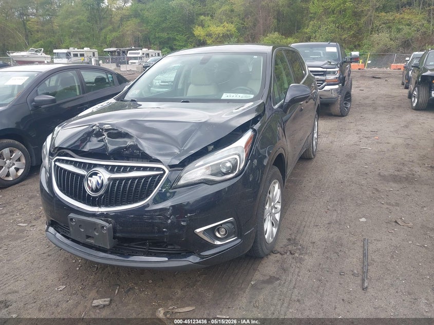 2020 Buick Envision VIN LRBFX1SA1LD155573 IAAI salvage auction — FRONT END, Salvage (Massachusetts), sold $3,300 on 2026-07-14 (photo 2)