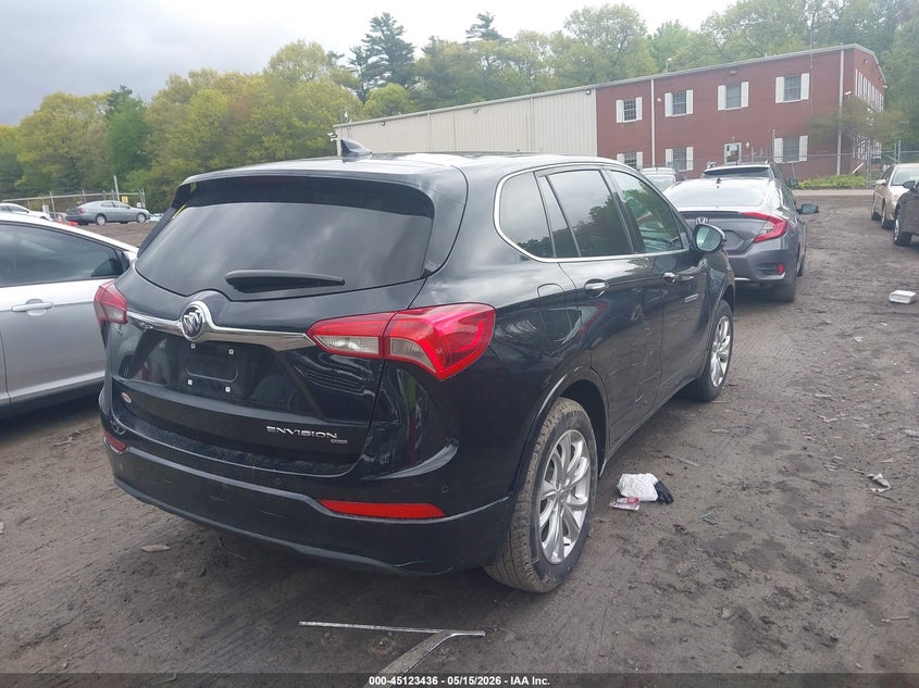 2020 Buick Envision VIN LRBFX1SA1LD155573 IAAI salvage auction — FRONT END, Salvage (Massachusetts), sold $3,300 on 2026-07-14 (photo 4)