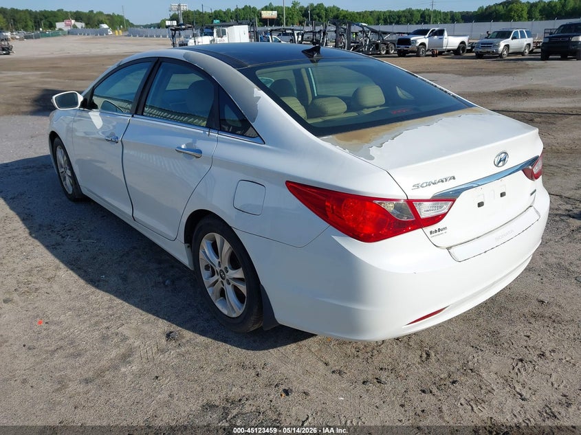 2013 Hyundai Sonata VIN 5NPEC4AC6DH661425 IAAI salvage auction — NORMAL WEAR, Clear (North Carolina), sold $450 on 2026-07-15 (photo 3)