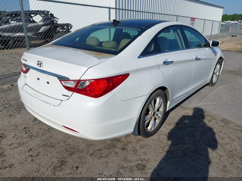 2013 Hyundai Sonata VIN 5NPEC4AC6DH661425 IAAI salvage auction — NORMAL WEAR, Clear (North Carolina), sold $450 on 2026-07-15 (photo 4)
