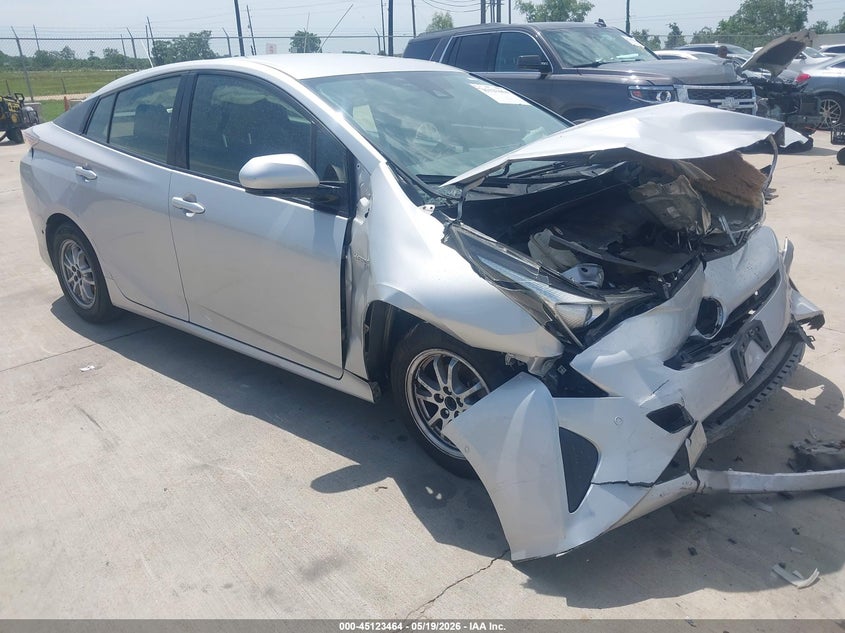 2017 Toyota Prius VIN JTDKBRFU9H3567609 IAAI salvage auction — FRONT END, Salvage (Texas), sold $1,400 on 2026-07-10 (photo 1)