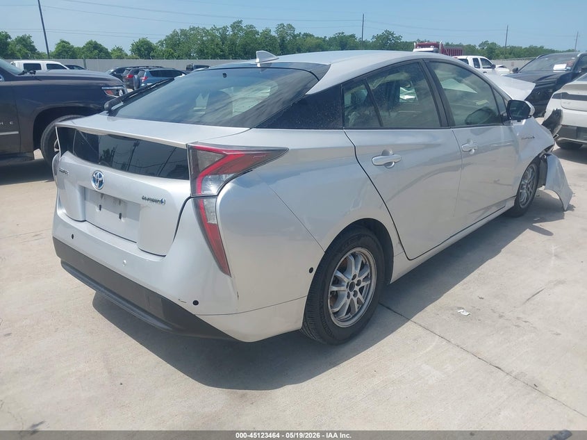 2017 Toyota Prius VIN JTDKBRFU9H3567609 IAAI salvage auction — FRONT END, Salvage (Texas), sold $1,400 on 2026-07-10 (photo 4)