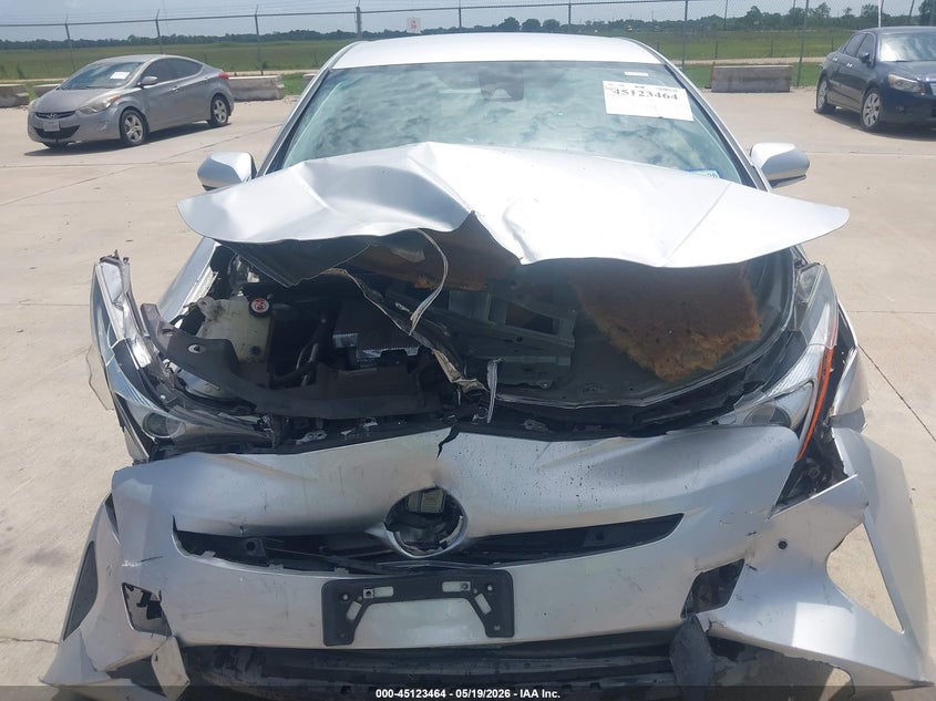 2017 Toyota Prius VIN JTDKBRFU9H3567609 IAAI salvage auction — FRONT END, Salvage (Texas), sold $1,400 on 2026-07-10 (photo 6)