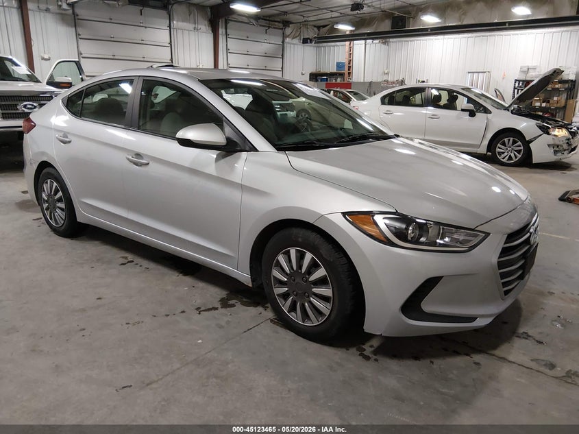 2017 Hyundai Elantra VIN KMHD74LF7HU114632 IAAI salvage auction — THEFT, Salvage (Illinois), sold $2,050 on 2026-07-21 (photo 1)