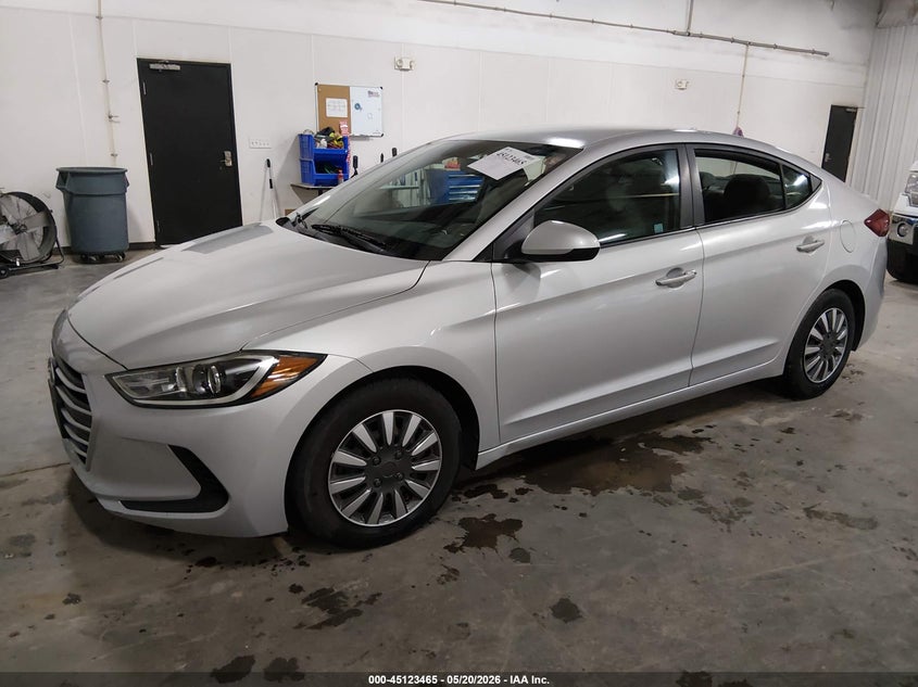 2017 Hyundai Elantra VIN KMHD74LF7HU114632 IAAI salvage auction — THEFT, Salvage (Illinois), sold $2,050 on 2026-07-21 (photo 2)