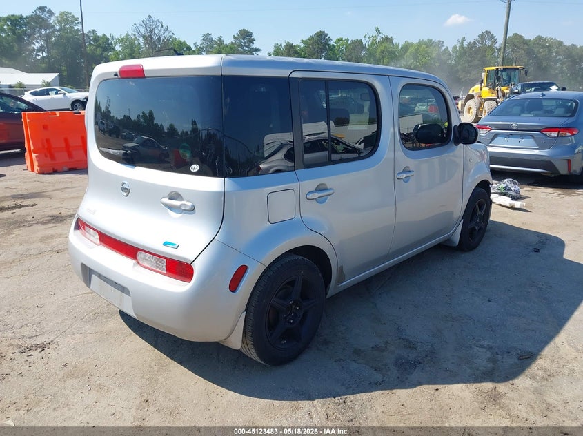2013 Nissan Cube VIN JN8AZ2KR5DT300918 IAAI salvage auction — FRONT END, Clear (Virginia), sold $450 on 2026-07-08 (photo 4)
