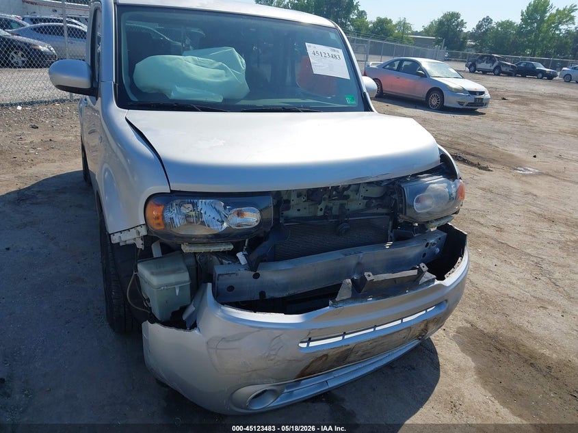 2013 Nissan Cube VIN JN8AZ2KR5DT300918 IAAI salvage auction — FRONT END, Clear (Virginia), sold $450 on 2026-07-08 (photo 6)
