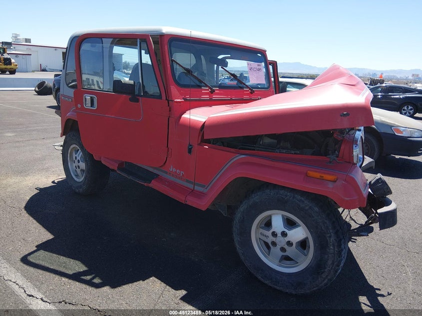 1989 Jeep Wrangler / VIN 2J4FY59T0KJ169465 IAAI salvage auction — FRONT END, Salvage (Nevada), sold $350 on 2026-07-24 (photo 1)