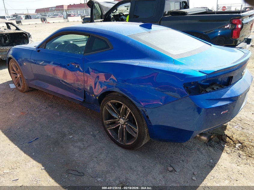 2016 Chevrolet Camaro VIN 1G1FB1RSXG0132698 IAAI salvage auction — LEFT SIDE, Clear (Tennessee), sold $7,200 on 2026-07-09 (photo 3)