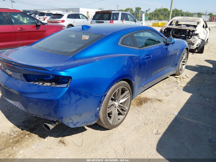 2016 Chevrolet Camaro VIN 1G1FB1RSXG0132698 IAAI salvage auction — LEFT SIDE, Clear (Tennessee), sold $7,200 on 2026-07-09 (photo 4)