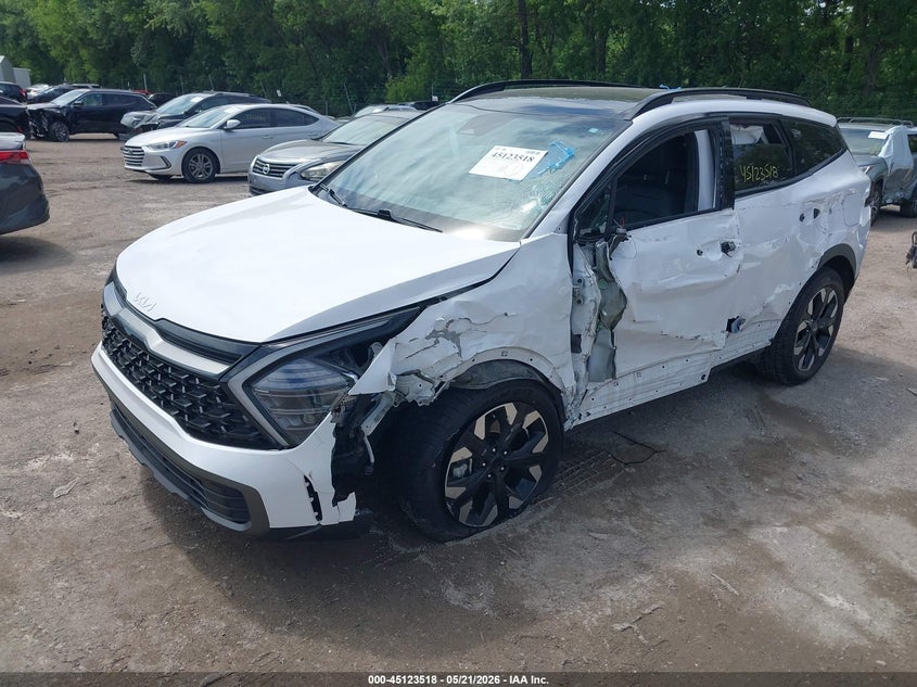 2024 Kia Sportage VIN 5XYK6CDF8RG224342 IAAI salvage auction — LEFT SIDE, Salvage (Indiana), sold $7,800 on 2026-07-08 (photo 2)