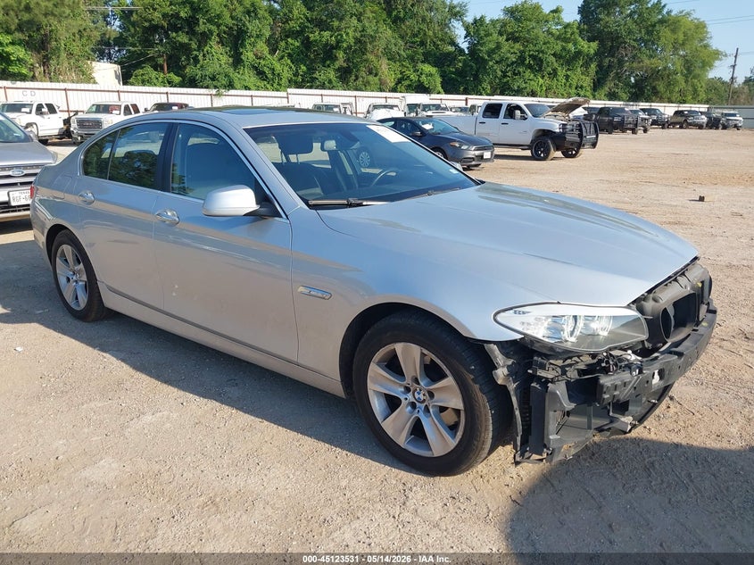 2013 BMW 5er VIN WBAXG5C55DDY35263 IAAI salvage auction — FRONT END, Salvage (Texas), sold $1,200 on 2026-07-16 (photo 1)