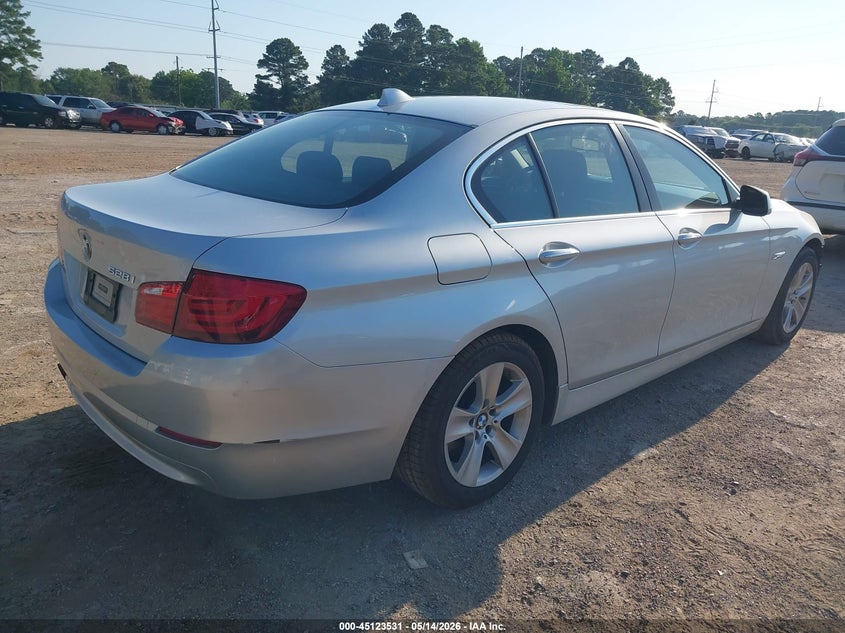2013 BMW 5er VIN WBAXG5C55DDY35263 IAAI salvage auction — FRONT END, Salvage (Texas), sold $1,200 on 2026-07-16 (photo 4)