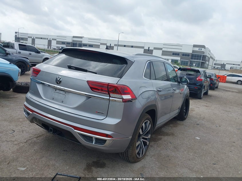 2020 Volkswagen Atlas cross sport VIN 1V2TE2CA3LC206249 IAAI salvage auction — FRONT END, Salvage (Texas), sold $9,000 on 2026-07-24 (photo 4)