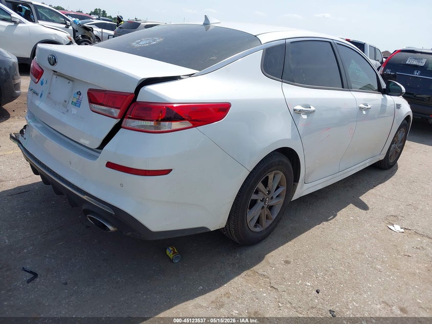 2020 Kia Optima VIN 5XXGT4L30LG439348 IAAI salvage auction — REAR END, Original (Texas), sold $2,850 on 2026-07-22 (photo 4)