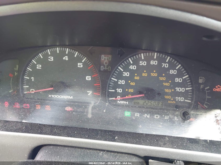 2001 Toyota 4runner VIN JT3HN86R610345130 IAAI salvage auction — FRONT END, Salvage (Idaho), sold $1,200 on 2026-07-08 (photo 7)