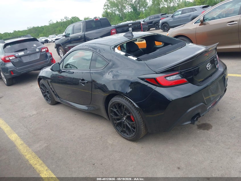 2025 Toyota Gr 86 VIN JF1ZNBE15S9753470 IAAI salvage auction — HAIL, Salvage (Ohio), sold $16,350 on 2026-07-14 (photo 3)
