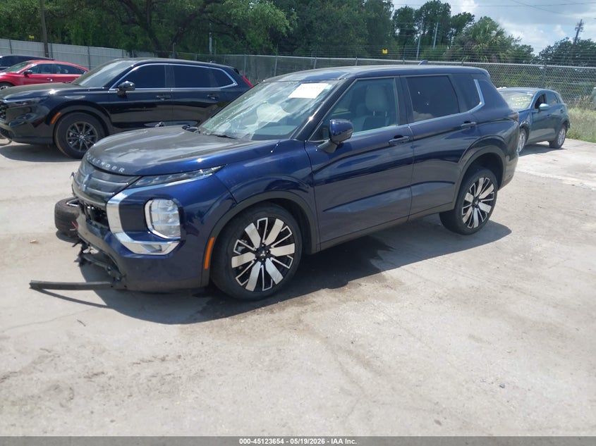 2025 Mitsubishi Outlander VIN JA4J3VA82SZ057290 IAAI salvage auction — ALL OVER, Certificate Of Destruction (Florida), sold $50 on 2026-07-29 (photo 2)