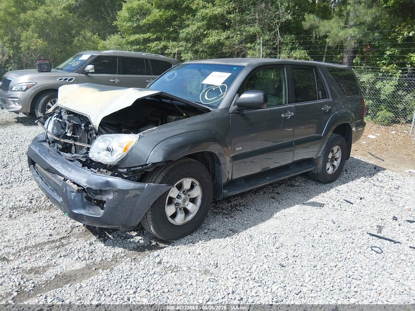 2009 Toyota 4runner VIN JTEZU14R09K025178 IAAI salvage auction — FRONT END, Salvage (South Carolina), sold $2,950 on 2026-07-14 (photo 2)