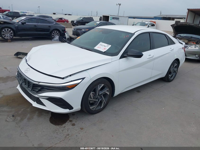 2025 Hyundai Elantra VIN KMHLM4DG2SU994013 IAAI salvage auction — REAR END, Original (Texas), sold $5,575 on 2026-07-29 (photo 2)