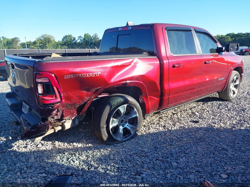 2022 Ram 1500 VIN 1C6RREJT4NN152674 IAAI salvage auction — SIDE, Salvage (Idaho), sold $9,200 on 2026-07-31 (photo 4)