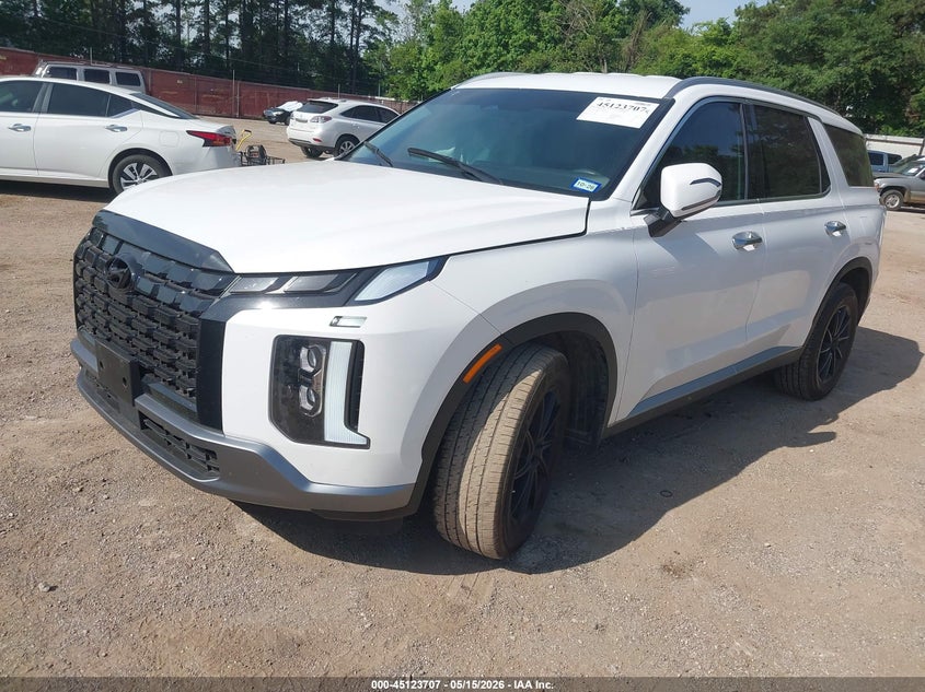 2025 Hyundai Palisade VIN KM8R24GE5SU842169 IAAI salvage auction — RIGHT SIDE, Salvage (Texas), sold $12,000 on 2026-07-30 (photo 2)