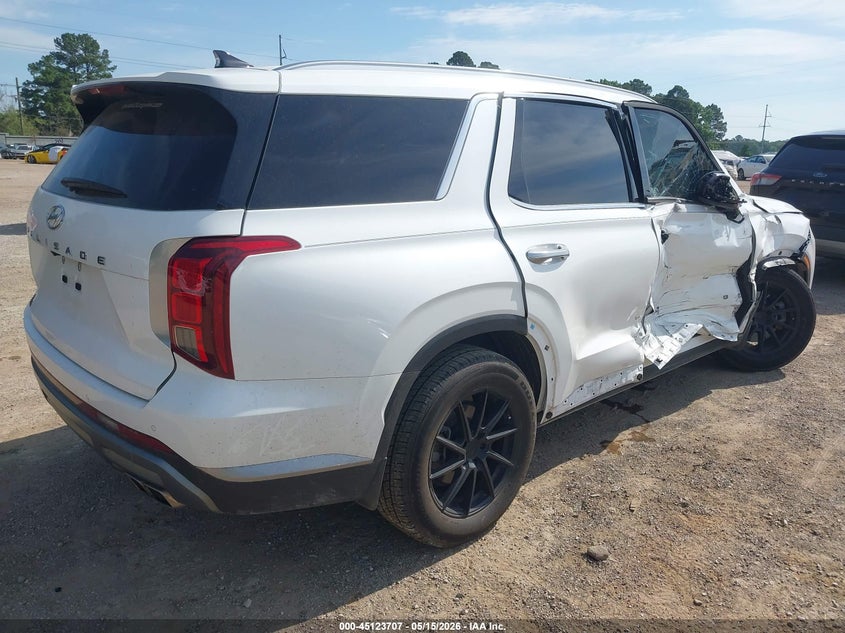 2025 Hyundai Palisade VIN KM8R24GE5SU842169 IAAI salvage auction — RIGHT SIDE, Salvage (Texas), sold $12,000 on 2026-07-30 (photo 4)