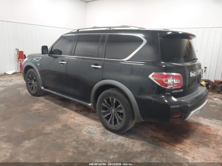 2017 Nissan Armada VIN JN8AY2NE5H9706566 IAAI salvage auction — RIGHT SIDE, Regular (South Dakota), sold $6,350 on 2026-07-07 (photo 3)