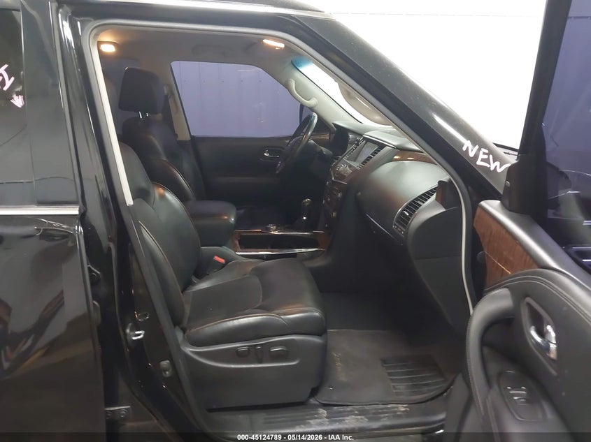 2017 Nissan Armada VIN JN8AY2NE5H9706566 IAAI salvage auction — RIGHT SIDE, Regular (South Dakota), sold $6,350 on 2026-07-07 (photo 5)