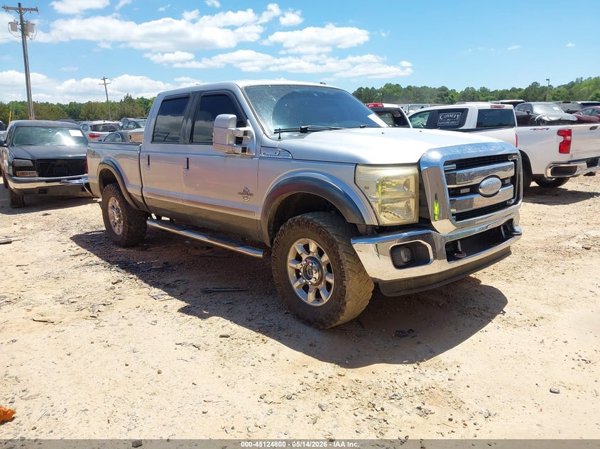 2016 Ford F250 VIN 1FT7W2BT3GEB66591 IAAI salvage auction — FRONT & REAR, Salvage (North Carolina), sold $8,600 on 2026-07-09 (photo 1)