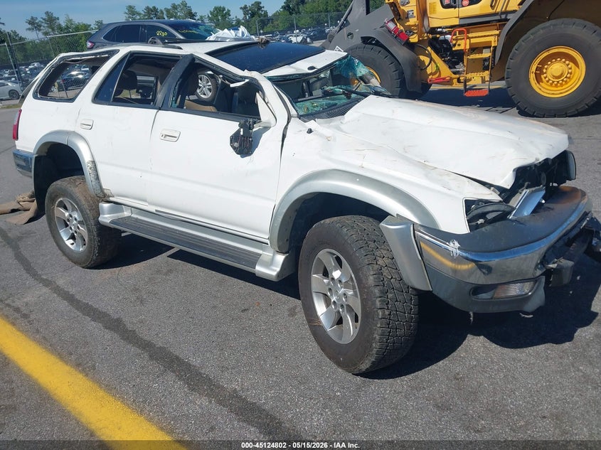 2000 Toyota 4runner VIN JT3GN86R5Y0145295 IAAI salvage auction — ROLLOVER, Salvage Non-Reb (South Carolina), sold $200 on 2026-07-22 (photo 1)