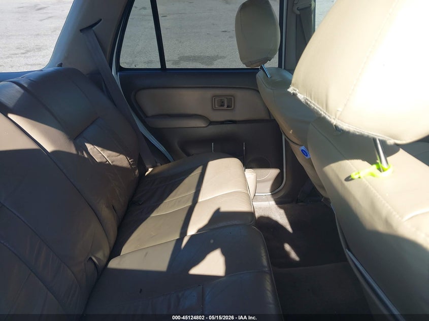 2000 Toyota 4runner VIN JT3GN86R5Y0145295 IAAI salvage auction — ROLLOVER, Salvage Non-Reb (South Carolina), sold $200 on 2026-07-22 (photo 8)