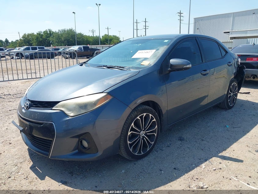 2016 Toyota Corolla VIN 5YFBURHE4GP461347 IAAI salvage auction — REAR END, Original (Texas), sold $2,450 on 2026-07-08 (photo 2)