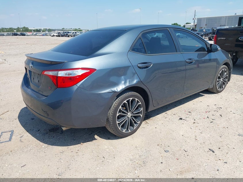 2016 Toyota Corolla VIN 5YFBURHE4GP461347 IAAI salvage auction — REAR END, Original (Texas), sold $2,450 on 2026-07-08 (photo 4)