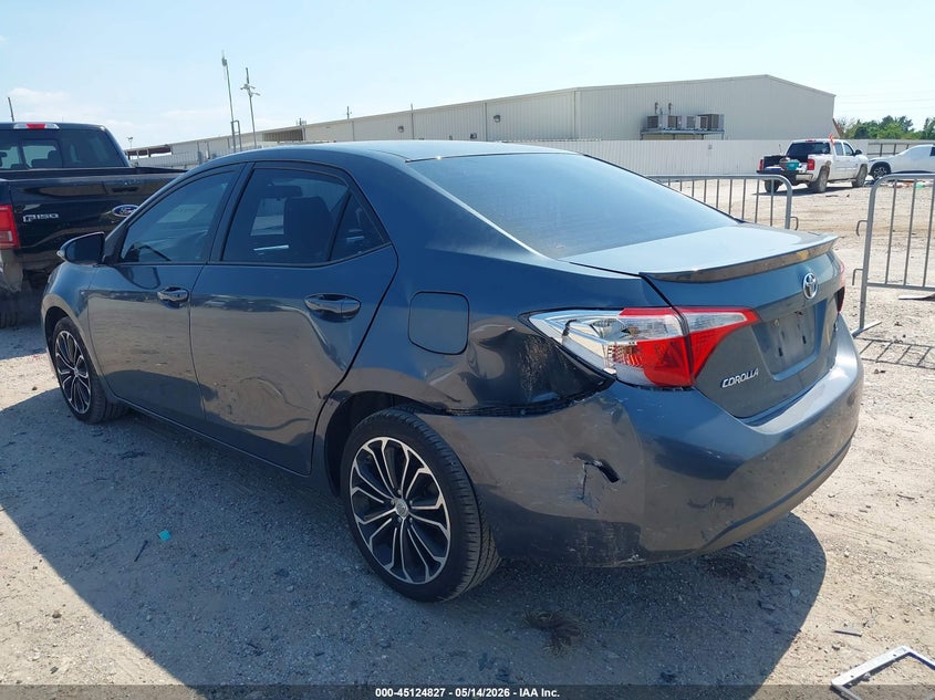 2016 Toyota Corolla VIN 5YFBURHE4GP461347 IAAI salvage auction — REAR END, Original (Texas), sold $2,450 on 2026-07-08 (photo 6)