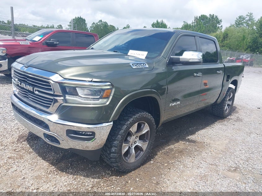 2021 Ram 1500 VIN 1C6SRFJT6MN700826 IAAI salvage auction — REAR END, Salvage (Mississippi), sold $12,600 on 2026-07-11 (photo 2)