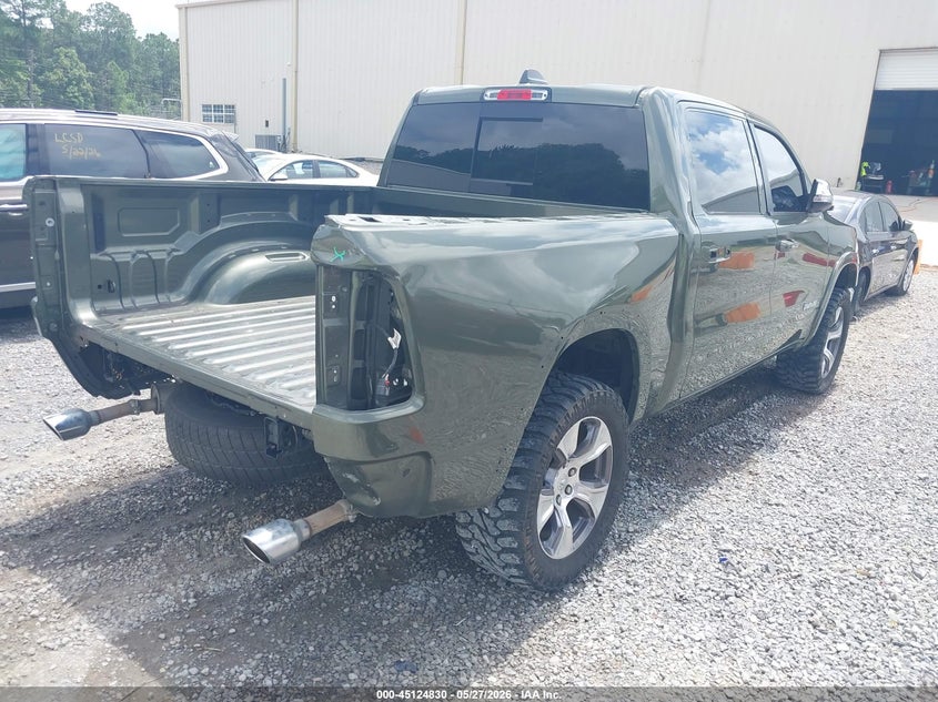 2021 Ram 1500 VIN 1C6SRFJT6MN700826 IAAI salvage auction — REAR END, Salvage (Mississippi), sold $12,600 on 2026-07-11 (photo 4)