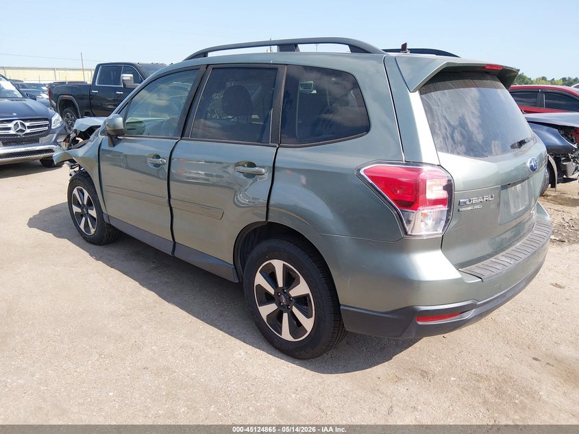 2018 Subaru Forester VIN JF2SJAEC0JH572821 IAAI salvage auction — FRONT END, Salvage (Texas), sold $1,475 on 2026-07-29 (photo 3)