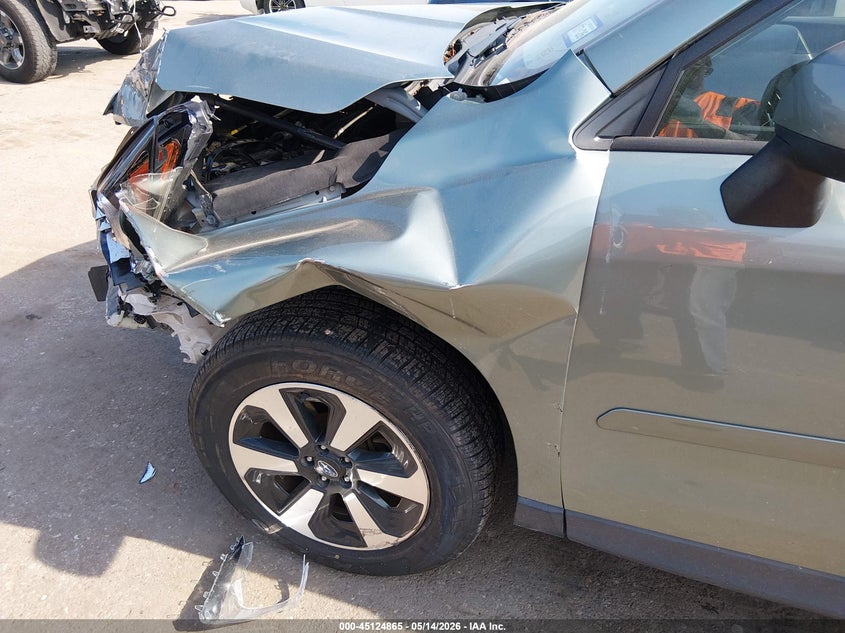 2018 Subaru Forester VIN JF2SJAEC0JH572821 IAAI salvage auction — FRONT END, Salvage (Texas), sold $1,475 on 2026-07-29 (photo 6)