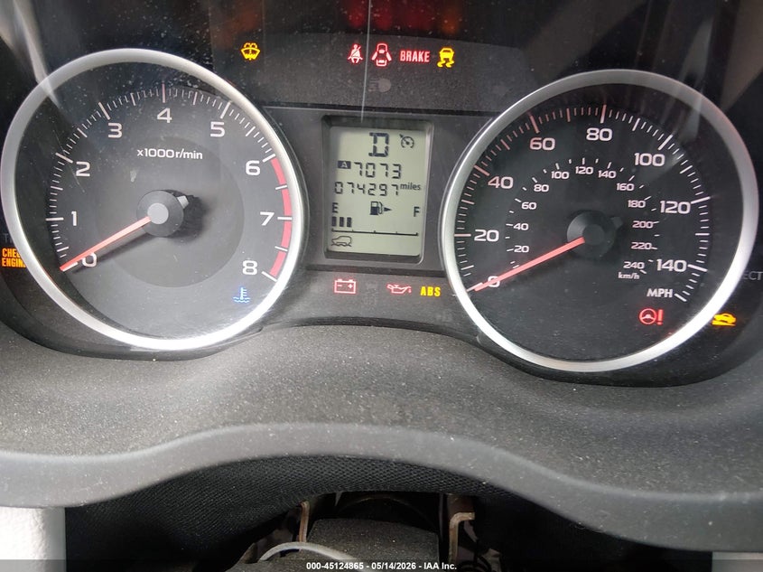 2018 Subaru Forester VIN JF2SJAEC0JH572821 IAAI salvage auction — FRONT END, Salvage (Texas), sold $1,475 on 2026-07-29 (photo 7)