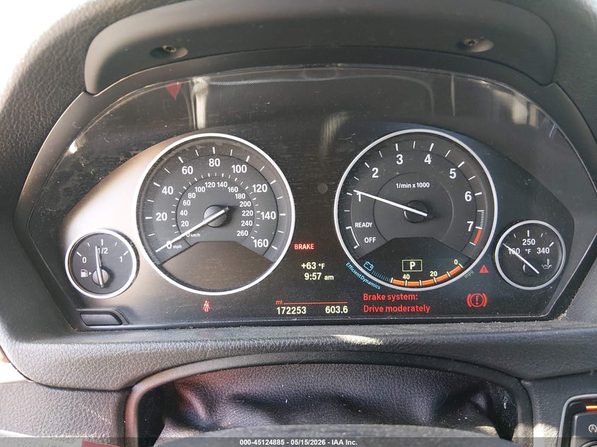 2014 BMW 3er VIN WBA3A5C51EJ464976 IAAI salvage auction — FRONT END, Clear (Tennessee), sold $25 on 2026-07-29 (photo 7)
