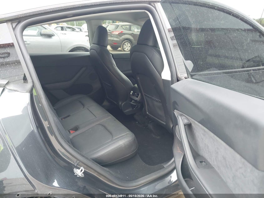2024 Tesla Model y VIN 7SAYGDEE1RA228968 IAAI salvage auction — LEFT FRONT, Salvage (Illinois), sold $25 on 2026-07-30 (photo 8)