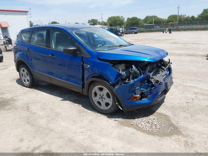2017 Ford Escape VIN 1FMCU0F71HUD66149 IAAI salvage auction — FRONT END, Salvage (Kansas), sold $1,250 on 2026-07-10 (photo 1)