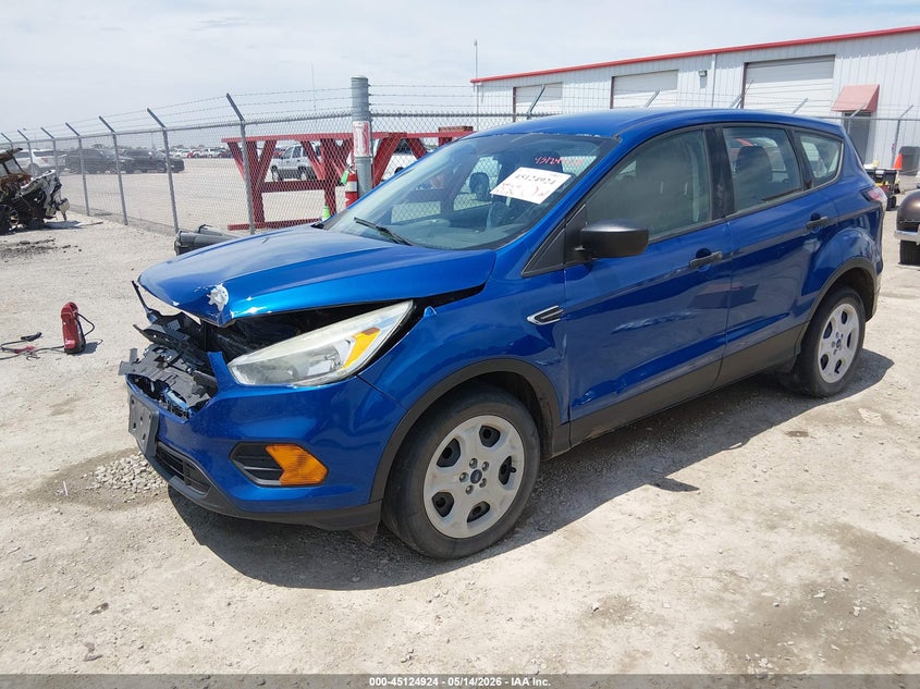 2017 Ford Escape VIN 1FMCU0F71HUD66149 IAAI salvage auction — FRONT END, Salvage (Kansas), sold $1,250 on 2026-07-10 (photo 2)