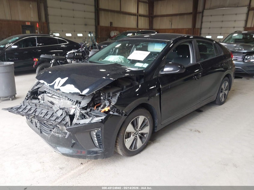 2019 Hyundai Ioniq VIN KMHC65LD9KU164541 IAAI salvage auction — FRONT END, Mv-907A (New York), sold $1,425 on 2026-07-15 (photo 2)