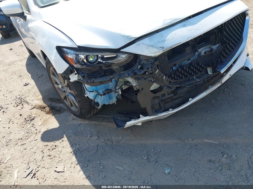 2018 Mazda 6 VIN JM1GL1UMXJ1312024 IAAI salvage auction — RIGHT FRONT, Salvage (Massachusetts), sold $2,050 on 2026-07-21 (photo 6)
